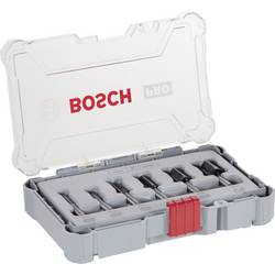 Sada drážkových fréz, 6 dřík, 1/4 ks Bosch Accessories 2607017467