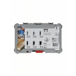 Sada drážkových fréz, 6 dřík, 1/4 ks Bosch Accessories 2607017467
