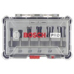 Sada drážkových fréz, 6 dřík, 1/4 ks Bosch Accessories 2607017467