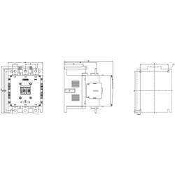 Siemens 3RT1075-2AS36 stykač 3 spínací kontakty 1000 V/AC 1 ks