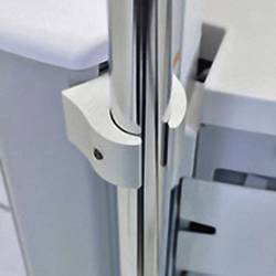 Ergotron svorka na infuzní stojan Vhodný pro série držáků: Ergotron StyleView Wagen hliník
