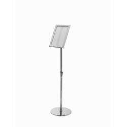 Deflecto SFA4SFS Informační stojan s hliníkovým sklopným rámem stříbrná DIN A4 1 ks (d x š x v) 780 x 330 x 1210 mm