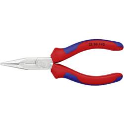 Knipex 25 05 140 pro elektroniku a jemnou mechaniku ploché jehlové kleště rovné vanadová elektrikářská ocel 140 mm