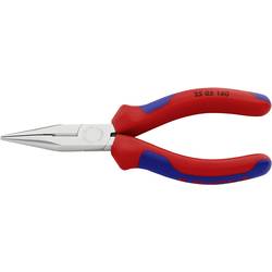 Knipex 25 05 140 pro elektroniku a jemnou mechaniku ploché jehlové kleště rovné vanadová elektrikářská ocel 140 mm
