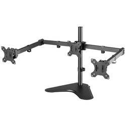 Neomounts FPMA-D550DD3BLACK držák na stůl pro monitor 3 Displej: (s) 33,0 cm (13) - 68,6 cm (27) černá naklápěcí, otočný, nakláněcí, nastavitelná výška
