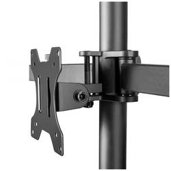 Neomounts FPMA-D550DD3BLACK držák na stůl pro monitor 3 Displej: (s) 33,0 cm (13) - 68,6 cm (27) černá naklápěcí, otočný, nakláněcí, nastavitelná výška