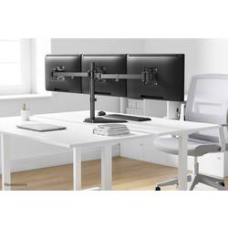Neomounts FPMA-D550DD3BLACK držák na stůl pro monitor 3 Displej: (s) 33,0 cm (13) - 68,6 cm (27) černá naklápěcí, otočný, nakláněcí, nastavitelná výška