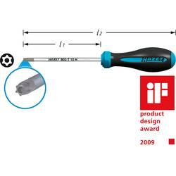 Hazet 802-T30H dílnu šroubovák Torx Velikost šroubováku TR 30 Délka dříku: 115 mm 1 ks