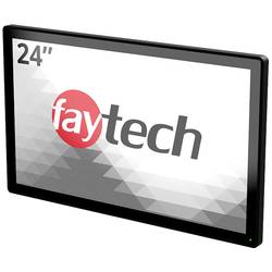 Faytech FT24TMCAPOB dotykový monitor Energetická třída (EEK2021): G (A - G) 61 cm (24 palec) 1920 x 1080 Pixel 16:9 3.5 ms HDMI™, DisplayPort, VGA, USB B,