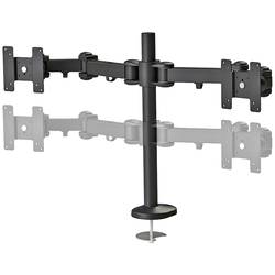 Neomounts FPMA-D960DG držák na stůl pro monitor 2 Displej: (s) 25,4 cm (10) - 68,6 cm (27) černá nastavitelná výška, naklápěcí, nakláněcí, otočný, odnímatelný