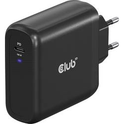 club3D CAC-1908 napájecí adaptér k notebooku, GaN, USB Power Delivery (USB-PD) , 1x USB-C®, 100 W, černá