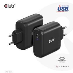 club3D CAC-1908 napájecí adaptér k notebooku, GaN, USB Power Delivery (USB-PD) , 1x USB-C®, 100 W, černá