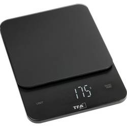 TFA Dostmann BROWNIE digitální kuchyňská váha digitální digitální Max. váživost=5000 g černá 130 x 180 x 20