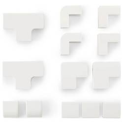 Hama 00221017 kabelová lišta (d x š x v) 100 cm x 24 mm x 14 mm 4 ks bílá