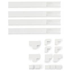 Hama 00221017 kabelová lišta (d x š x v) 100 cm x 24 mm x 14 mm 4 ks bílá