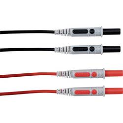 Chauvin Arnoux sada měřicích kabelů 4mm bezpečnostní zástrčka 4mm bezpečnostní zdířka 1.5 m červená, černá 1 sada