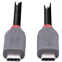 LINDY Kabel USB-C USB 4.0 USB-C ® zástrčka 2.00 m černá 36958