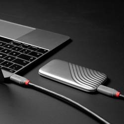 LINDY Kabel USB-C USB 4.0 USB-C ® zástrčka 2.00 m černá 36958