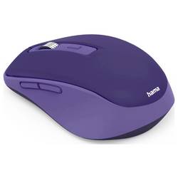 Hama WM-450 optická myš, přenos bezdrátový, 7 tlačítko, 1600 dpi, modrá