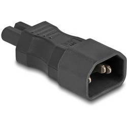 Delock 80469 síťový adaptér IEC C7 zásuvka - zástrčka C14 černá 0 mm 1 ks Bag