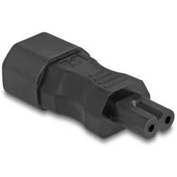 Delock 80469 síťový adaptér IEC C7 zásuvka - zástrčka C14 černá 0 mm 1 ks Bag