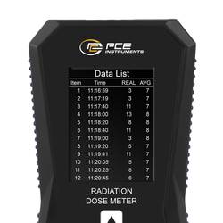 PCE Instruments Geigerův - Müllerův detektor radiace, záření gama, rentgenové , beta