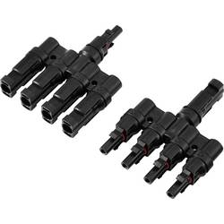 4-dílná sada PV odbočné spojky TC-13805800 černá TRU COMPONENTS Množství: 2 ks