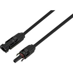 TRU COMPONENTS TC-13806204 prodlužovací solární kabel 6.0 mm² 30 A Délka kabelu 5 m