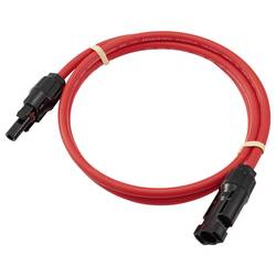 TRU COMPONENTS TC-13805732 prodlužovací solární kabel 6.0 mm² 30 A Délka kabelu 1 m
