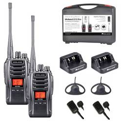 Midland Midland 2er Koffer G13 Pro PMR446+LPD Funkgeräte C1668.S1 PMR radiostanice