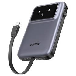 UGREEN UGREEN PB511 10K 30W Powerbank 1A1C powerbanka Li-Ion, 10000 mAh, Dodávka energie, PPS, černá
