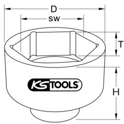 KS Tools 4603430 460.3430 klíč na nápravovou matici