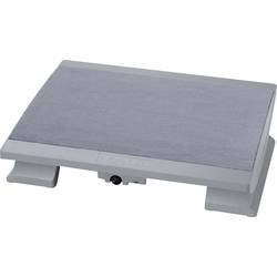 Maul 9025085 MAUL MAULpro 45 x 39 cm (B x T) opěrka pro nohy (š x h) 450 mm x 390 mm ergonomické, výškově nastavitelné, vyhřívatelné, s kobercovým obložením