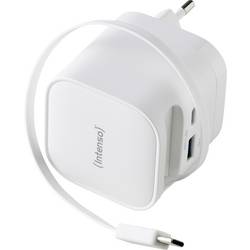 Intenso Intenso Power Adapter W65ACIC GaN white USB nabíječka, 1x USB-C®, 65 W, bílá