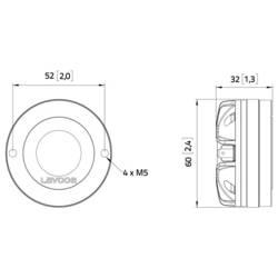 Lavoce DN10.142 výškový driver 8 Ω