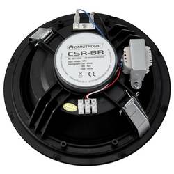 Omnitronic CSR-8B širokopásmový vestavný reproduktor 10 W černá 1 ks