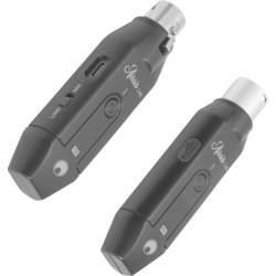 sada bezdrátového mikrofonu Omnitronic AIRSIS 2.4G Druh přenosu:bezdrátový vč. kabelu