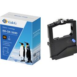 G&G barevná páska RR-OK-5590-BK-S-1.6M Vhodný pro značky (tiskárny): OKI černá 1 ks