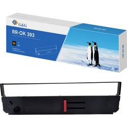 G&G barevná páska RR-OK-393-BK-W-30M Vhodný pro značky (tiskárny): OKI černá 1 ks