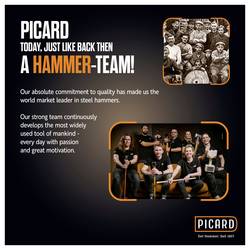 Picard 0062600 kladivo na latě 760 g 320 mm DIN 7239 1 ks