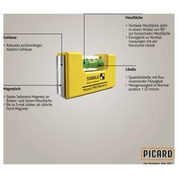 Picard 0070080-001 palička, sada DIN 7239 3 ks