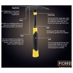 Picard 0070080-001 palička, sada DIN 7239 3 ks