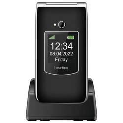 beafon SL605 2G telefon pro seniory - véčko tlačítko SOS, Funkce SOS, nabíjecí stanice černá