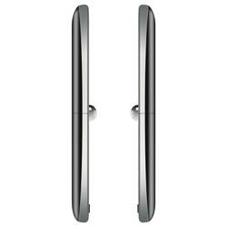 beafon Fold 10 2G telefon pro seniory - véčko tlačítko SOS, nabíjecí stanice černá, stříbrná