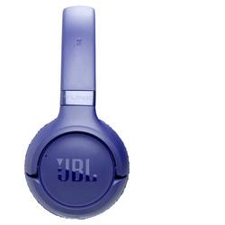 JBL Tune 680 NC sluchátka uzavřená (Over Ear) Bez kabelu, Bluetooth®, kabelová stereo modrá regulace hlasitosti, Vypnutí zvuku mikrofonu Hi-Fi