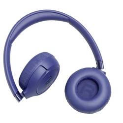 JBL Tune 680 NC sluchátka uzavřená (Over Ear) Bez kabelu, Bluetooth®, kabelová stereo modrá regulace hlasitosti, Vypnutí zvuku mikrofonu Hi-Fi
