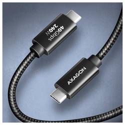 AXAGON BUCM4X-CM05AB Přepínač USB-C® (USB 3.2 Gen 2) USB 4, USB-C® USB 3.2 Gen2, USB 4.0 UHD BUCM4X-CM05AB