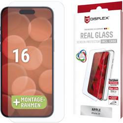 DISPLEX ochranné sklo na displej smartphonu Apple iPhone 16 1 ks Chránící proti otiskům prstů 02001