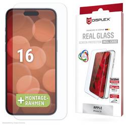 DISPLEX ochranné sklo na displej smartphonu Apple iPhone 16 1 ks Chránící proti otiskům prstů 02001