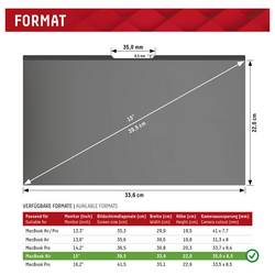 DISPLEX ochranné sklo na displej s ochranou soukromí Apple MacBook Air 15 1 ks lesklý, matný 01867